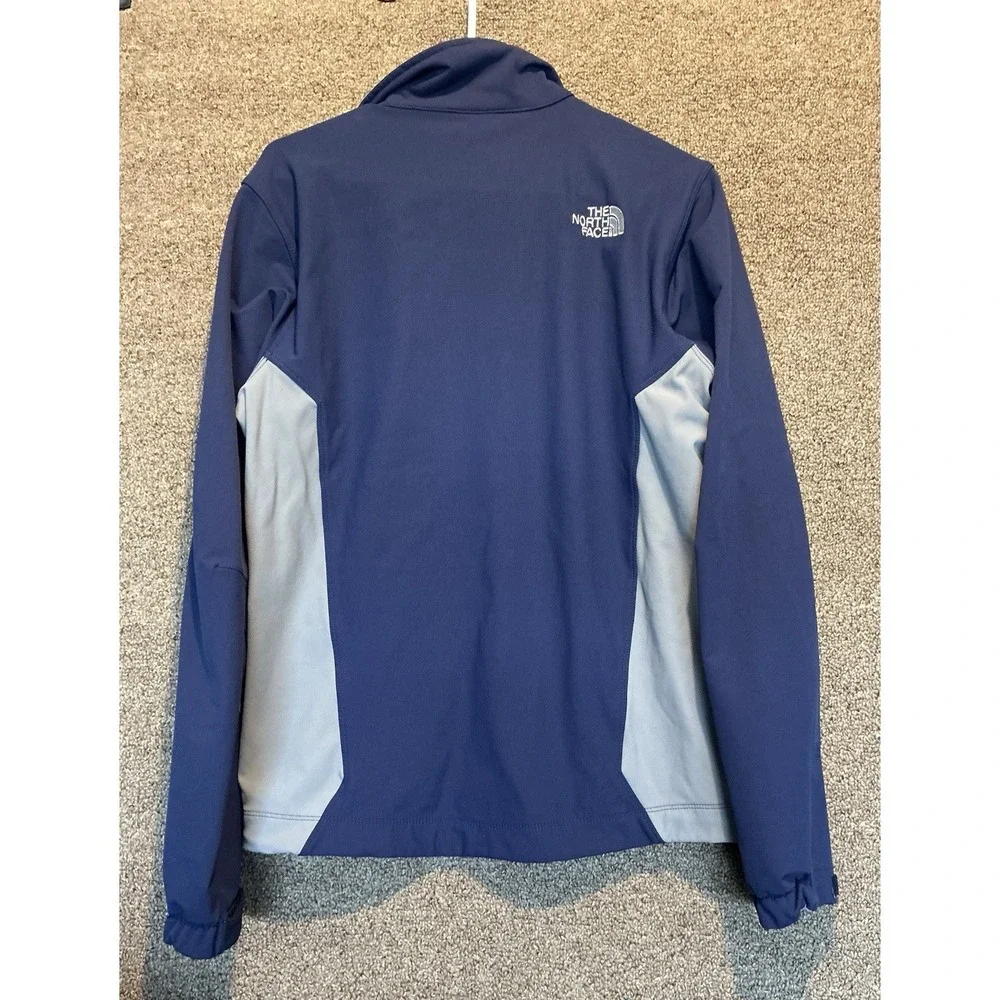 The North Face Men Apex Softshell Jacket Stretch Navy BlueGray M